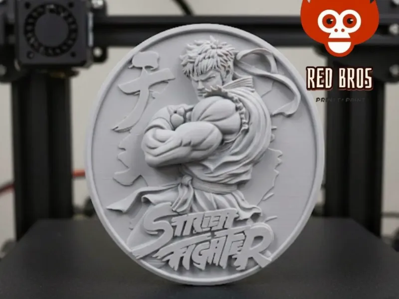 Hadouken in deinem Kühlschrank! – Ryu-Magnet (Street Fighter II) 🥋