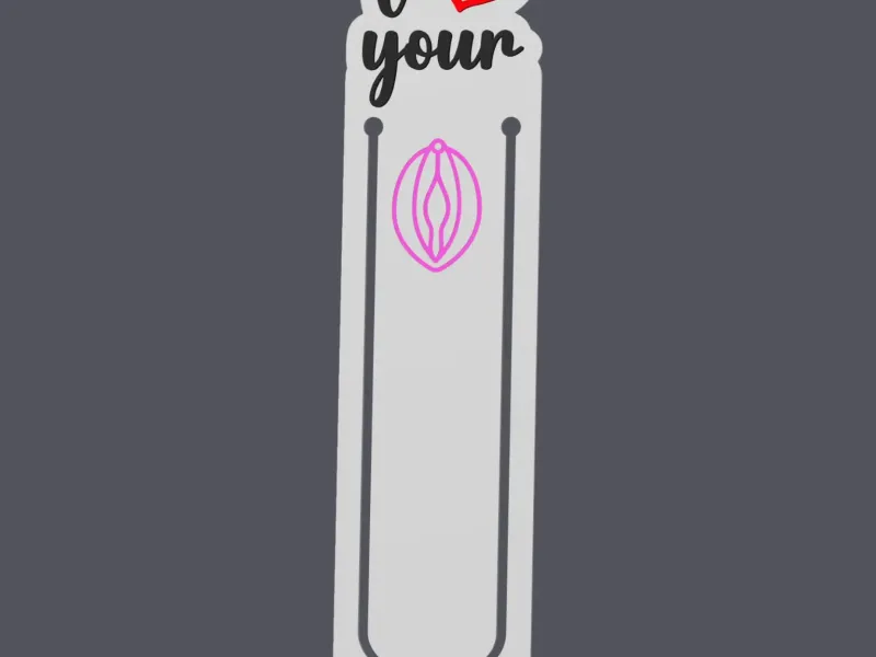 I Love Your Vagina - Bookmark v3