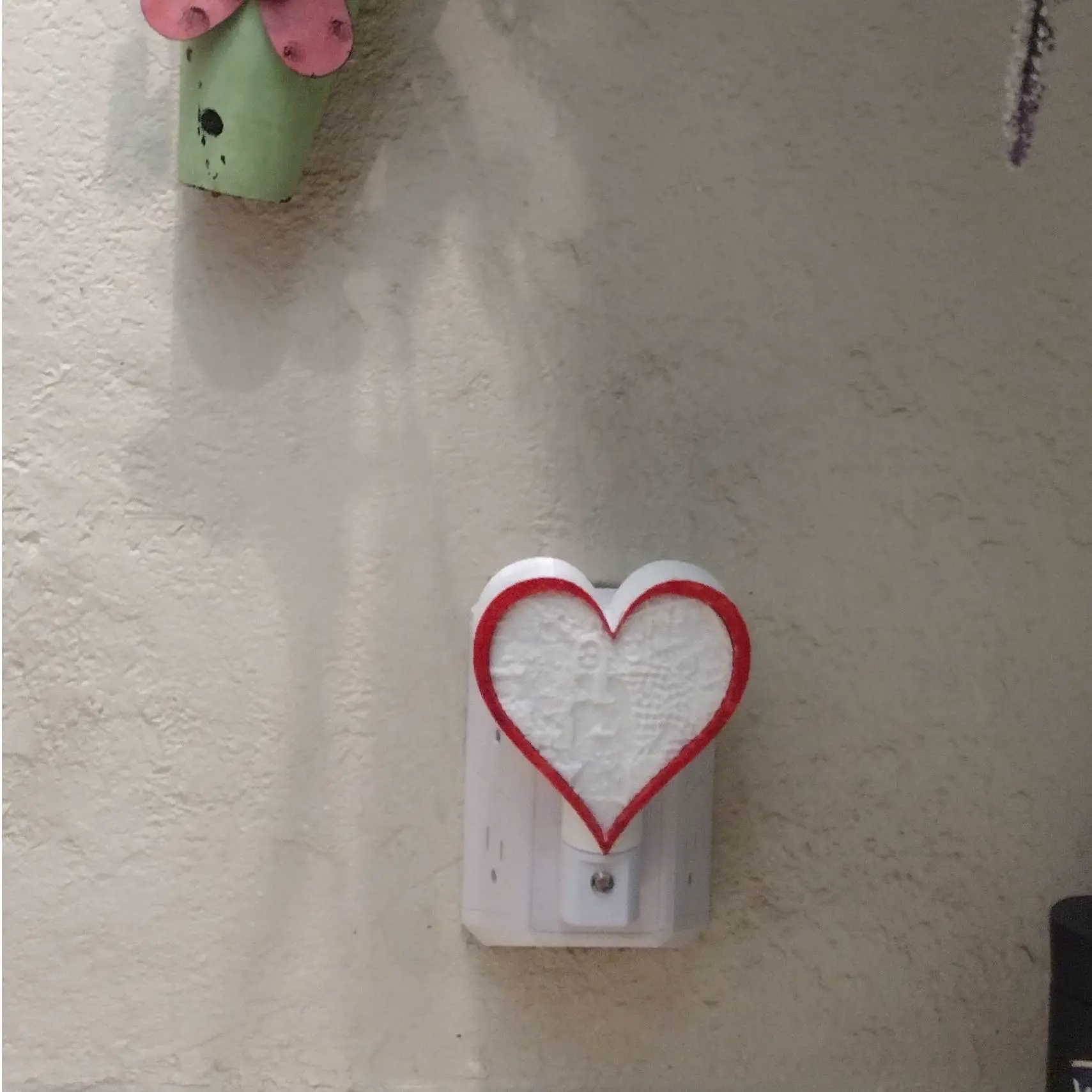 Lighted Valentine Hearts