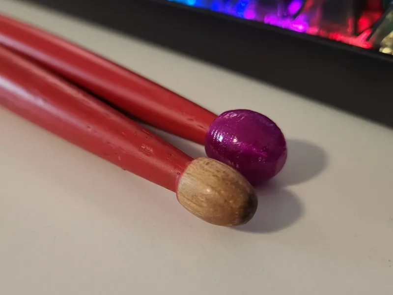 Drum stick sleeve/silencer