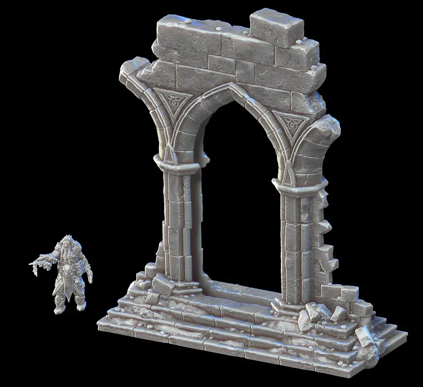 Ruined Archway Portal - Calling Portals