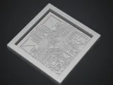 circuitry square coaster-0
