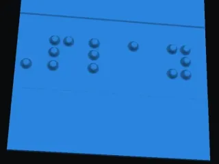 PLAY BRAILLE CODE 1 BUTTON 