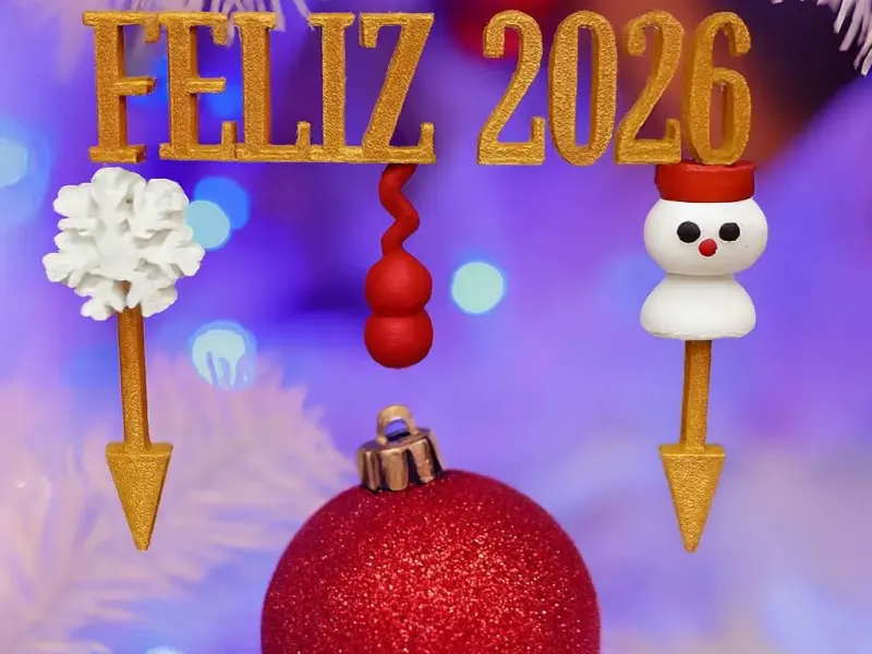 FELIZ 2026-Decoración Navideña