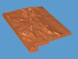 New Mexico topography map-1