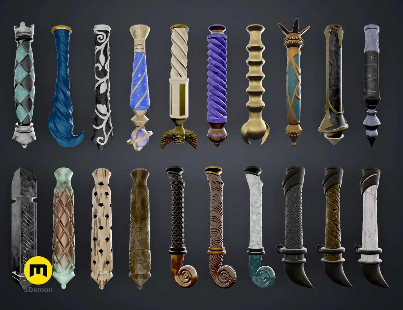 Hogwarts Legacy Collection - Zauberstäbe und anpassbare Griffe