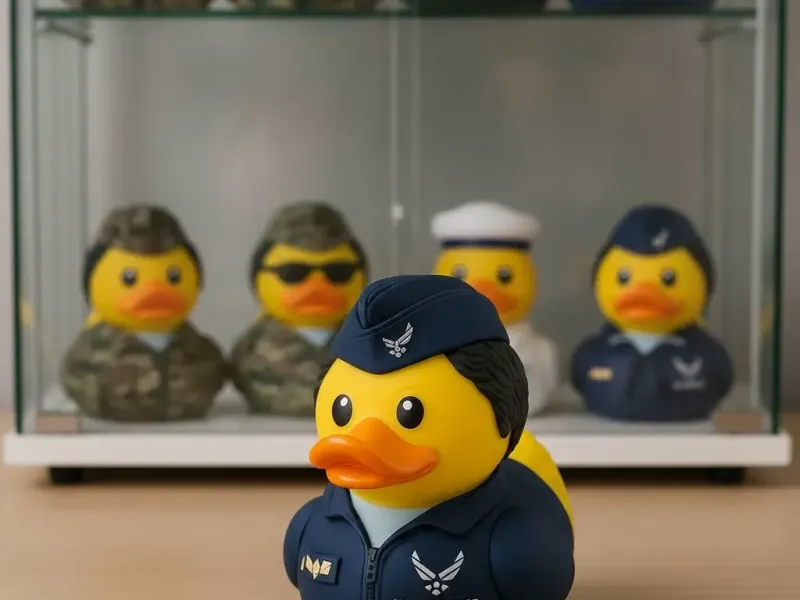 Pato de Goma - Estatua de la Fuerza Aérea de los Estados Unidos - Impresión 3D