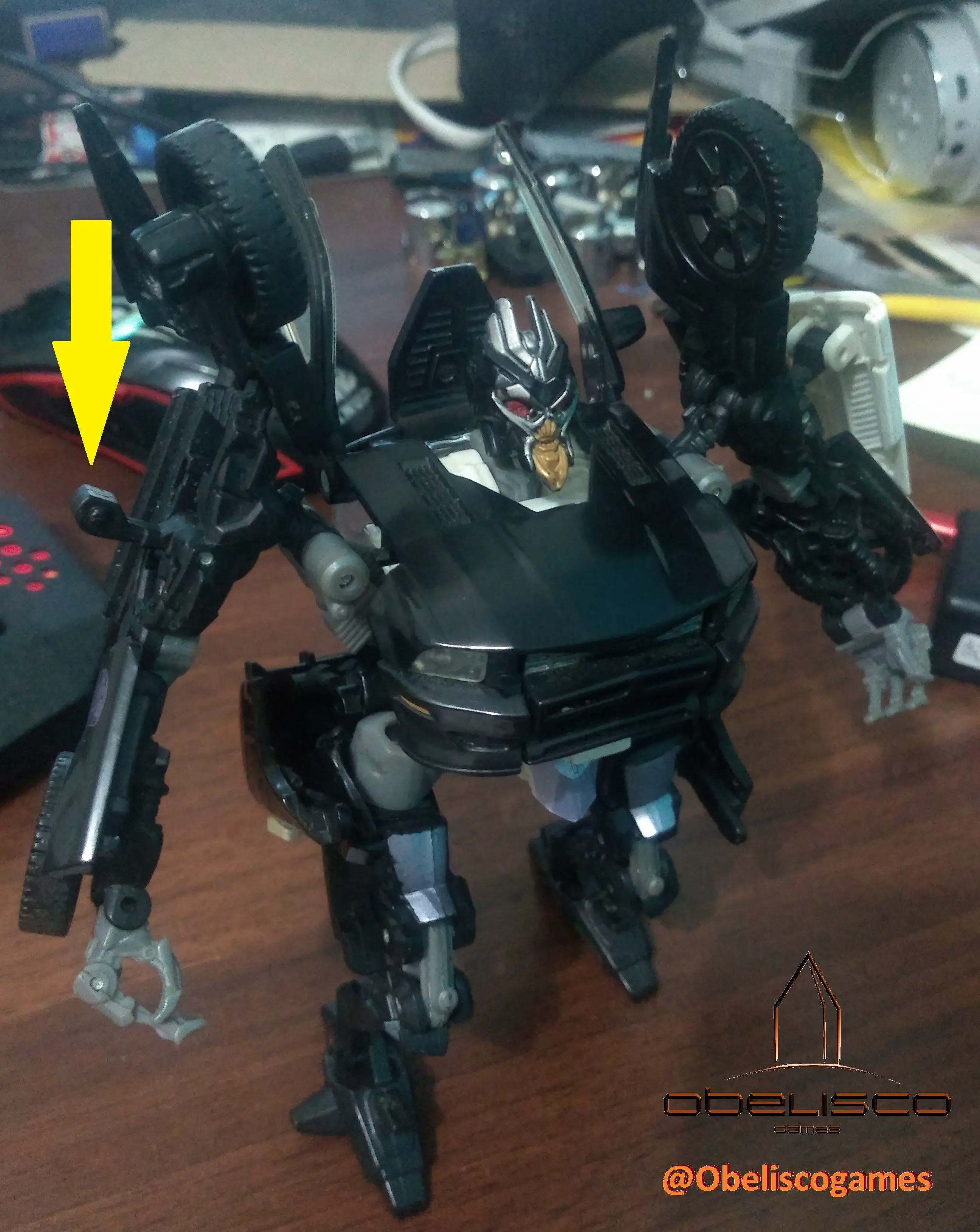 Transformers Movie Barricade 2007 REPLACEMENT OF DOORS KIT