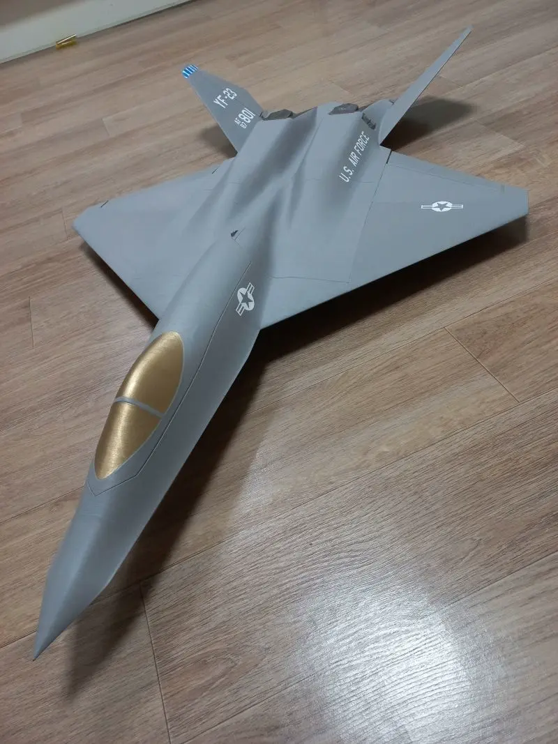 3D Printed R/C YF-23 Twin 4S 50mm EDF | 3D models download | Creality Cloud