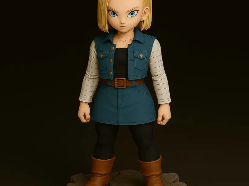 Android 18 Action Figure Dragon Ball