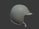 Retro Rider Helmet 3D Printable Model-3