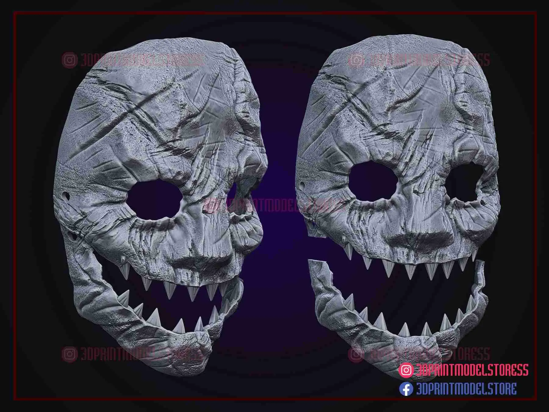 The Trapper Evan MacMillan Mask - Dead by Daylight Cosplay