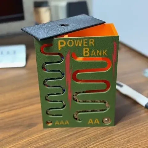 موزع بطاريات عالي السعة لخلايا AA و AAA