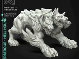 Cerberous - Hell Hound - PRESUPPORTAT - Scară 32mm-0