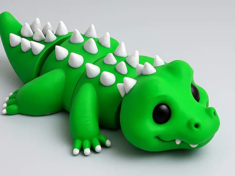 Flexi Crocodile - No Supports - Cute Animals