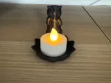 Teelichthalter Katze-0