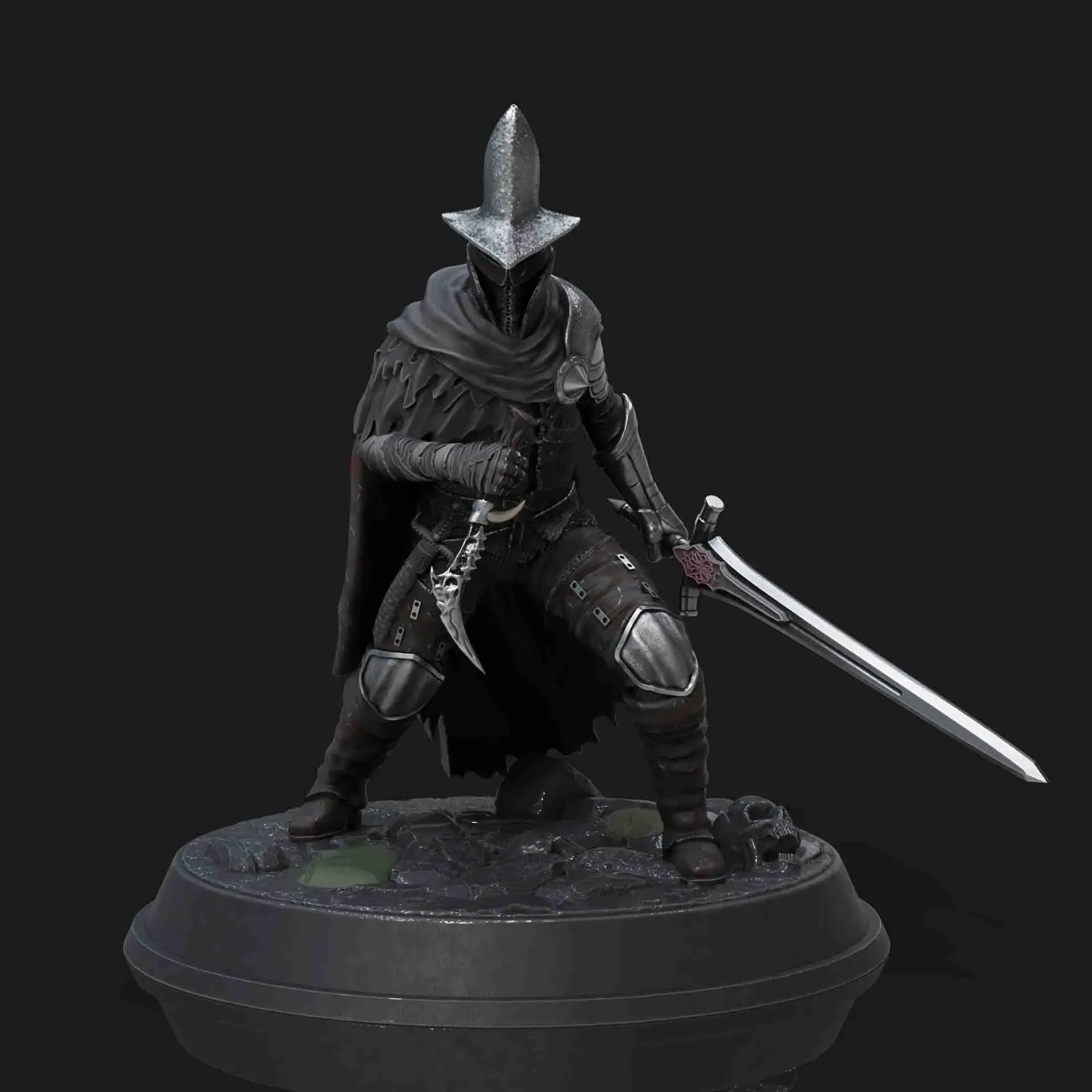 Dark Souls 3 Abbys Watcher statue