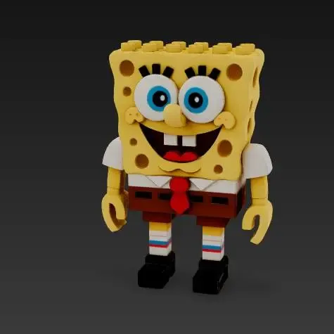 Sponge Bob Lego