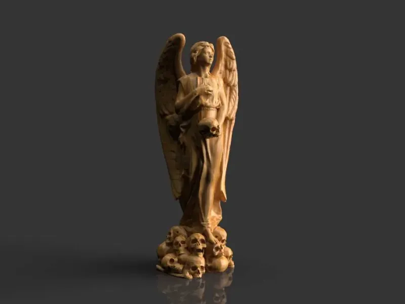 statuetă Îngerul morții