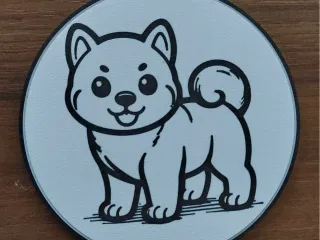 Shiba Inu Coaster