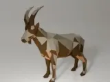 Goat - low poly-2