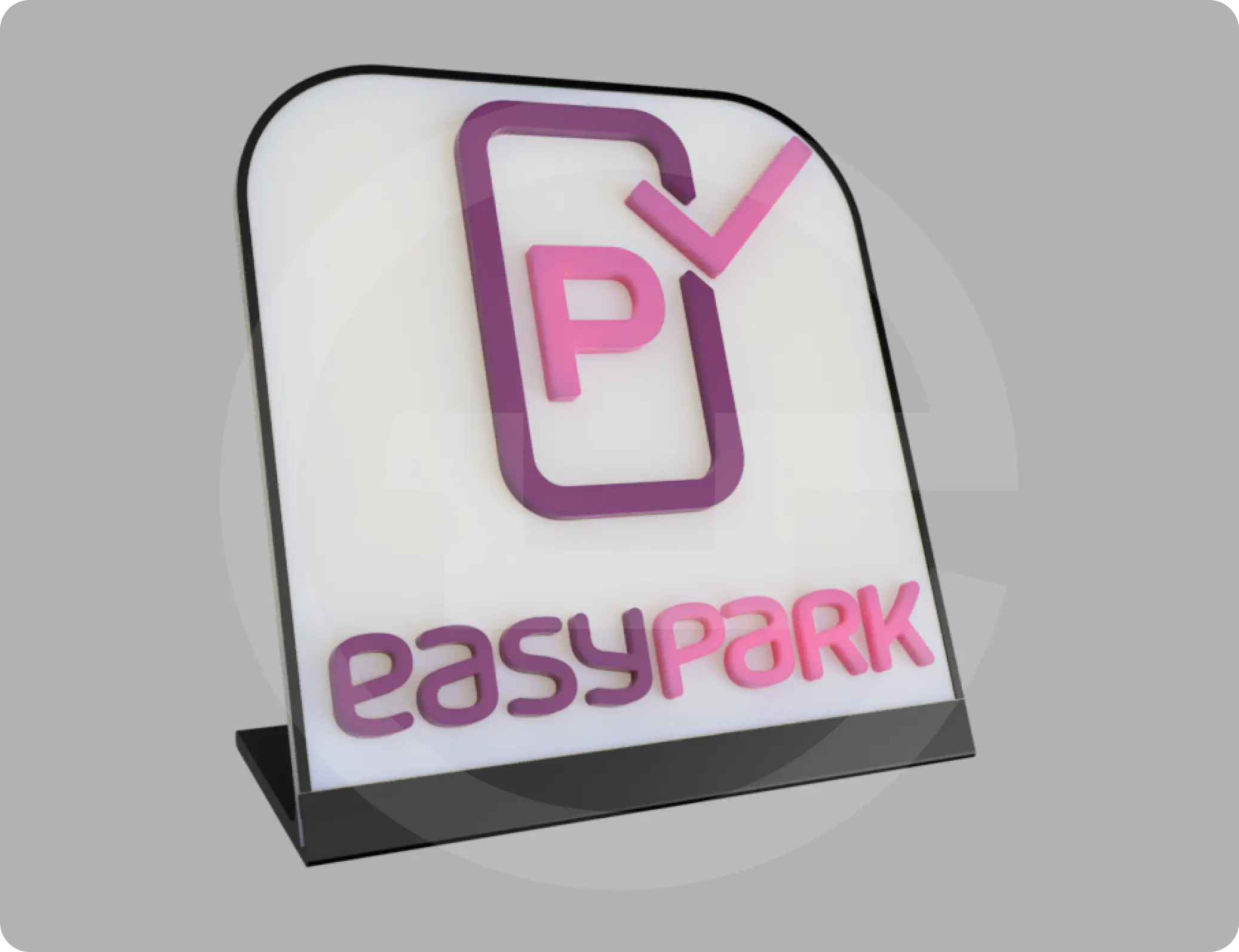 EasyPark car tag