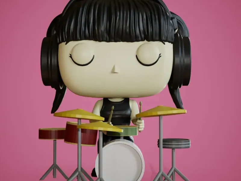 Funko Custom Baterista