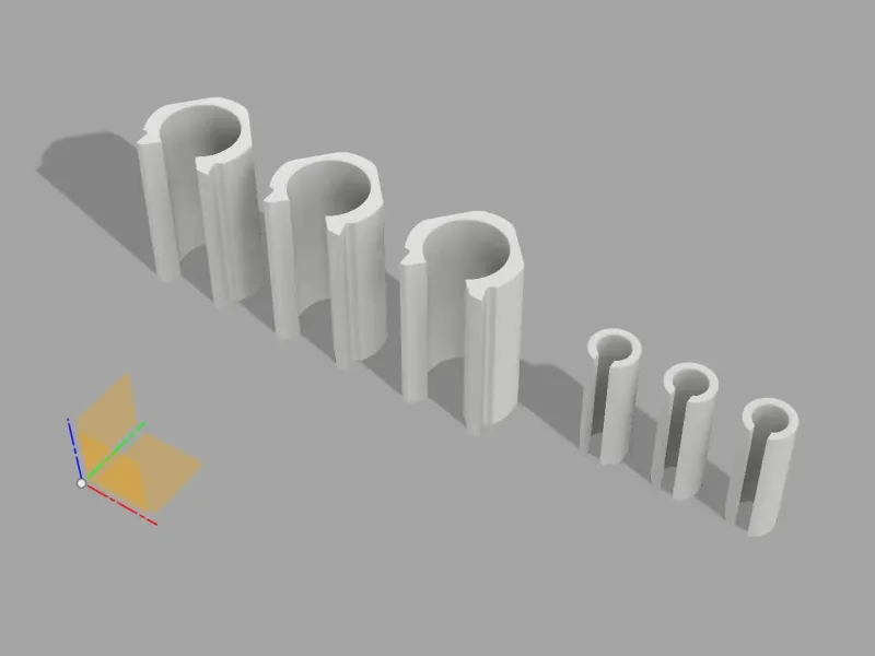 LE361027999 Lewmar Set Hinge Caps Low Medium Profile hatches