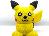 Knitted Pikachu (cute)-1