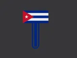 CU - Cuba Flag bookmark-1
