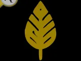 Simple Leaf Symbol - 2D Art-0