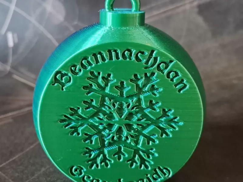 Gaelische kerstboomversiering Beannachdan Geamhraidh