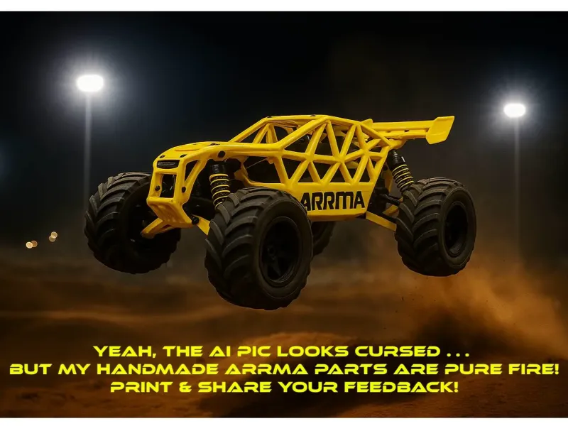ARRMA Quake/Gorgon +20mm Wide kit