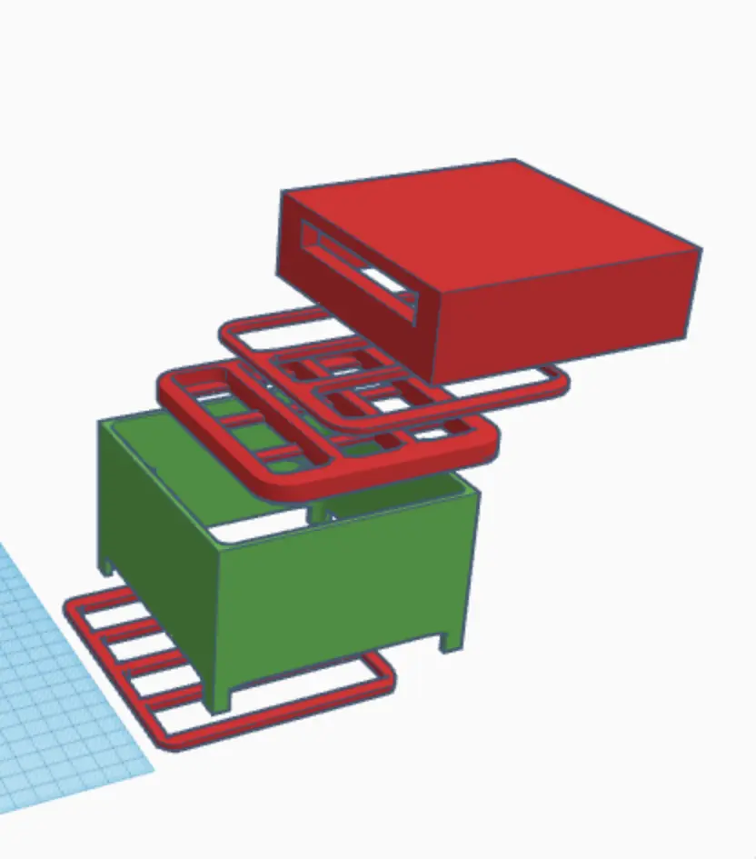 Carbon filter 120mm fan (the post box)