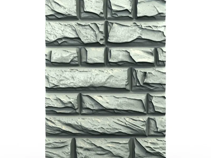Stone Rock Plate for 3D Printing