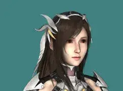 Final Fantasy VII Ever Crisis Tifa Bahamut Headband Crown