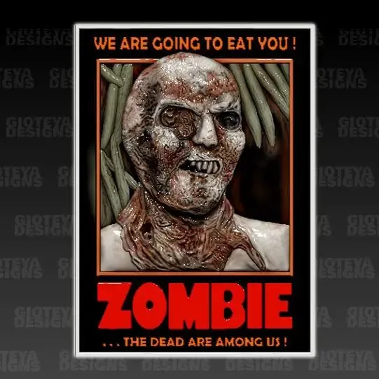 Zombie Lucio Fulci Poster