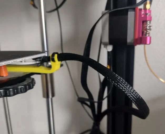 Ender 5 Heatbed Cable Strain Relief