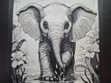 Cute Elephant HueForge-1