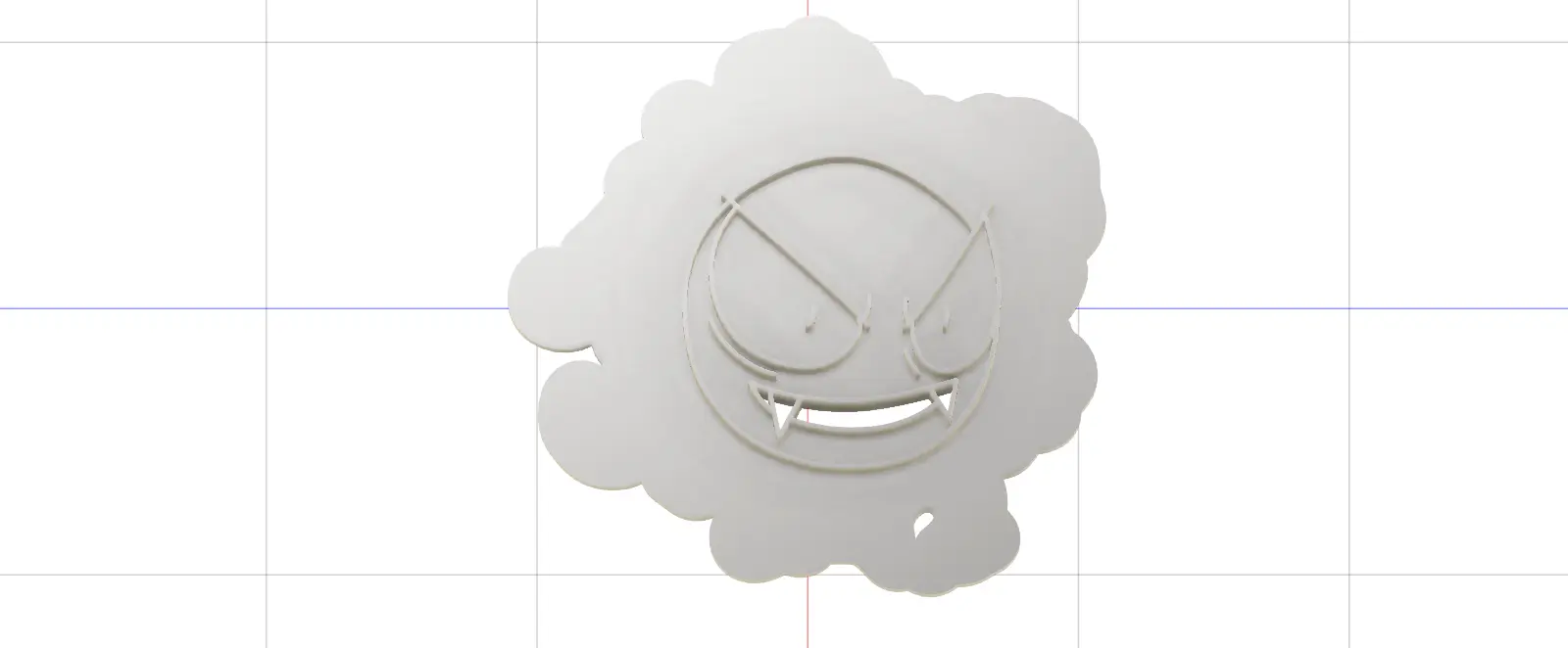 Cookie Cutter Inspired by Pokemon Ghastly