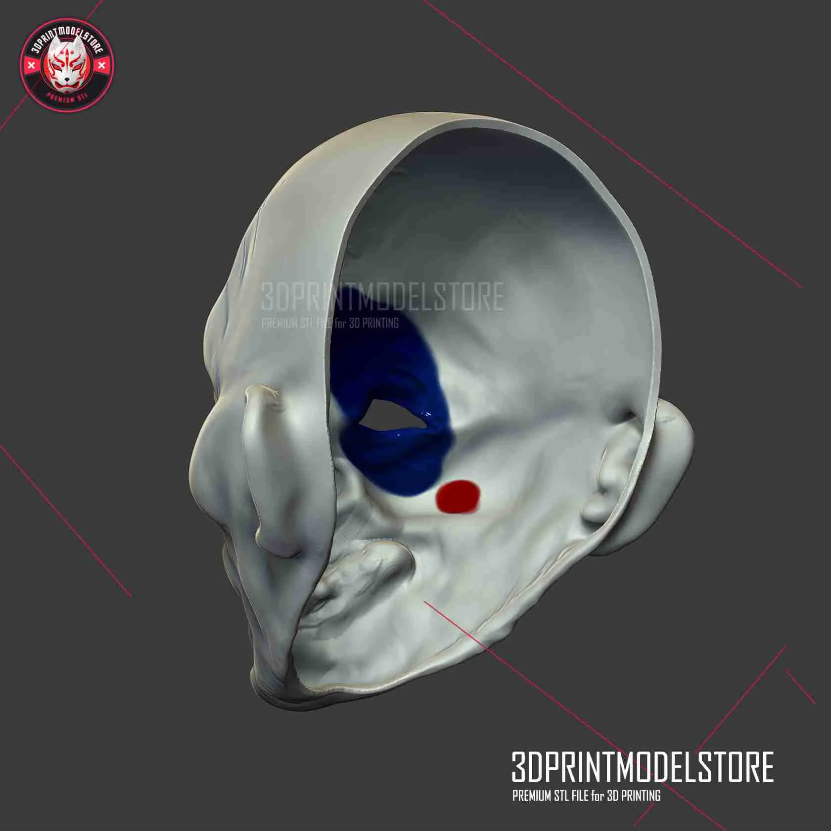 The Dark Knight Joker Henchmen Clown Halloween Cosplay Mask