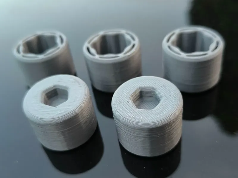 No More Naked Nuts! Easy-Fit 17mm Alloy Wheel Nut Covers