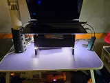 MULTIFUNCTION STANDS WITH STORAGE AND LED LIGHT STRIP-2