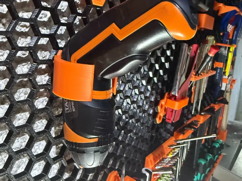 HSW Supporto per avvitatore 45mm Honeycomb Storage Wall