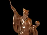 Wizard statue 3D print model-7