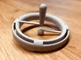 Spinning top with levitation effect-2