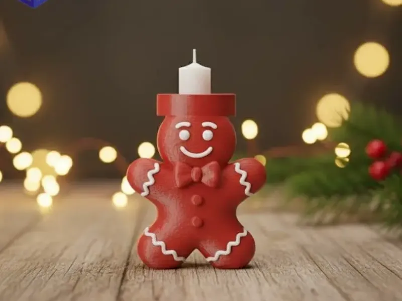 Christmas votive holder / portavela navideño v2