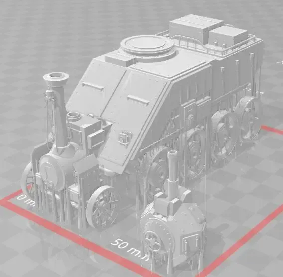 mk2 - tanque a vapor - para guildas livres de AoS - miniatura alternativa