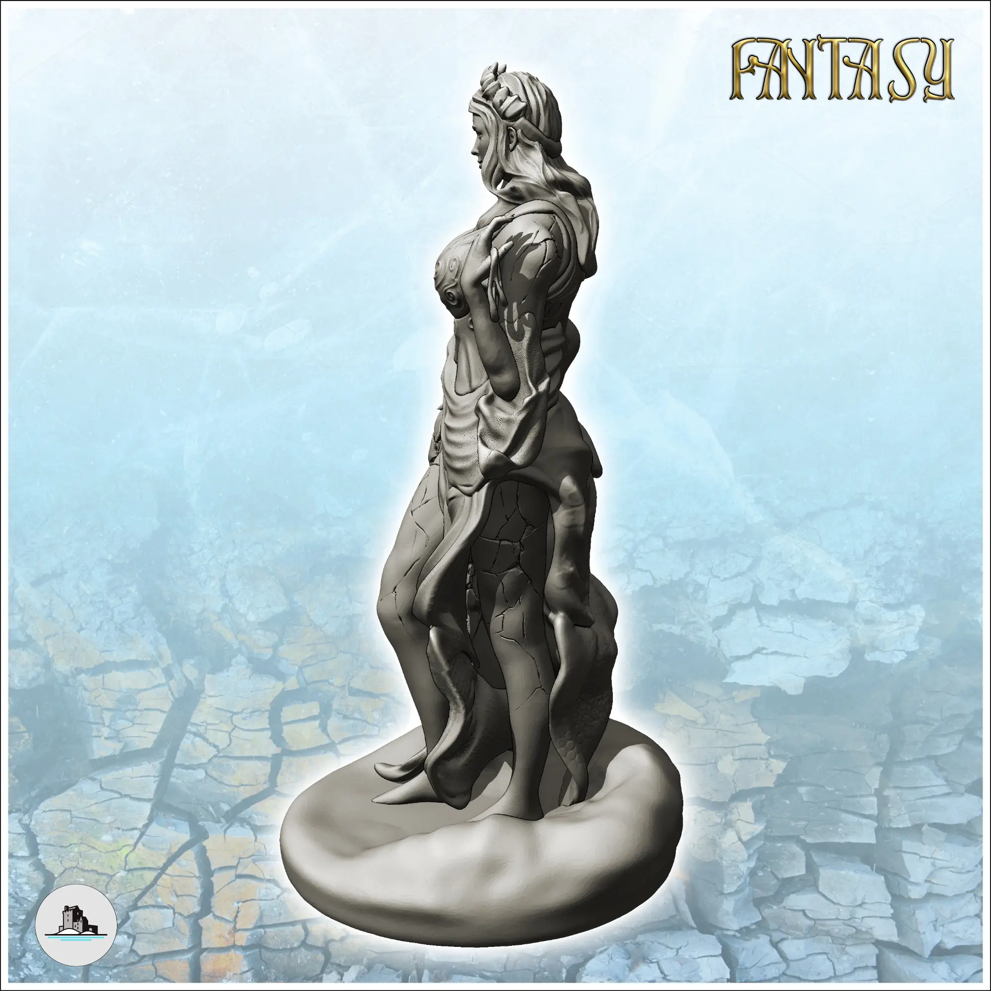 Hera Juno con corona en la cabeza y vestido (9) - miniaturas