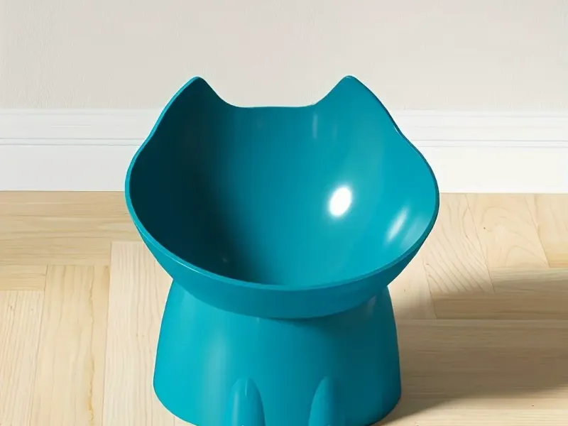 Elevated Pet Feeder with Anti-Tilt Design